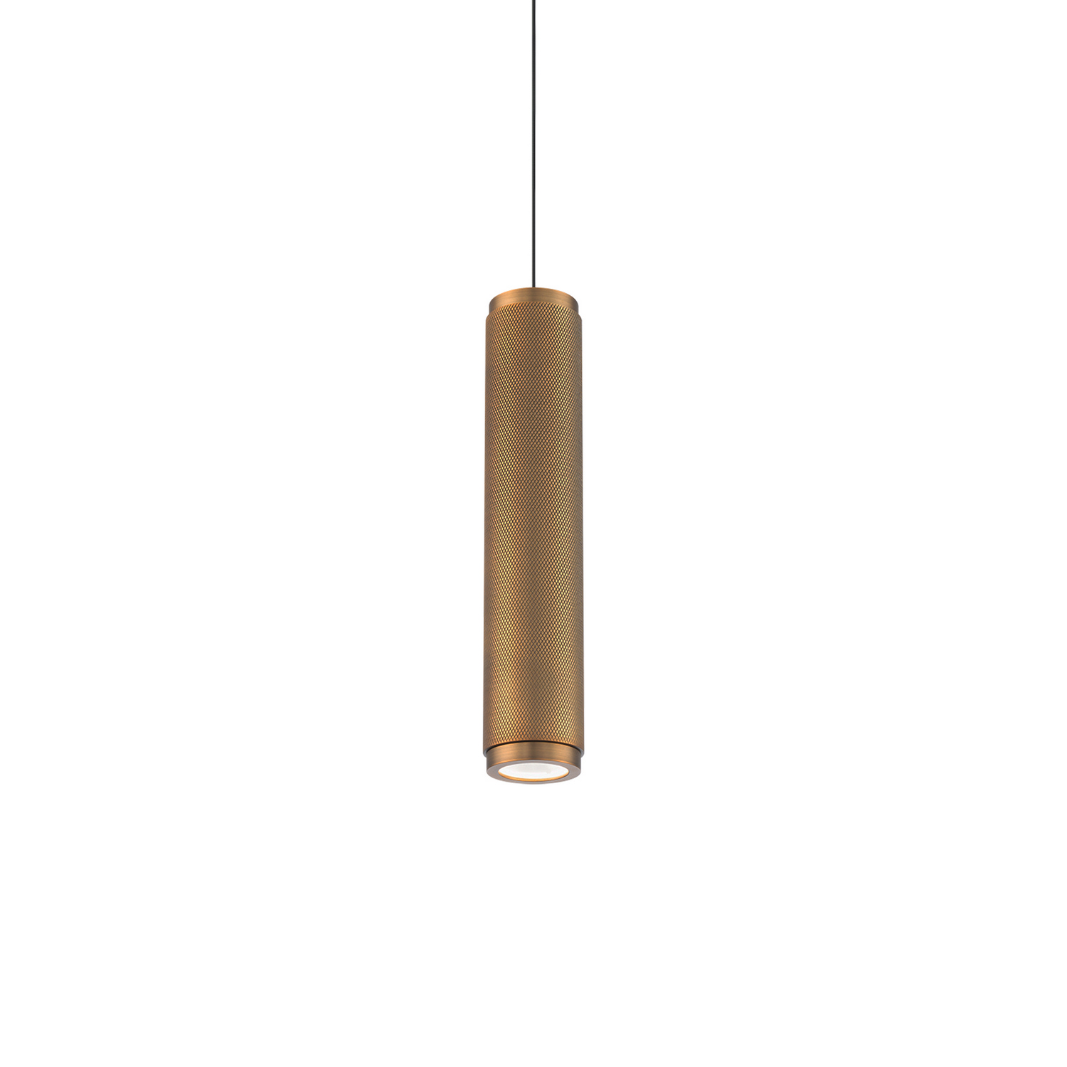 Aged Brass LED Chandelier from the Burning Man Collection