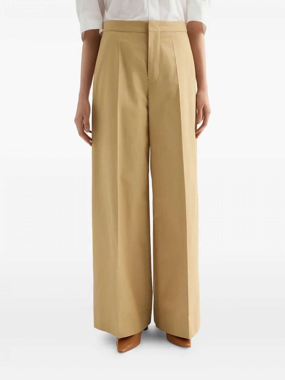 Pants Woman color Sand