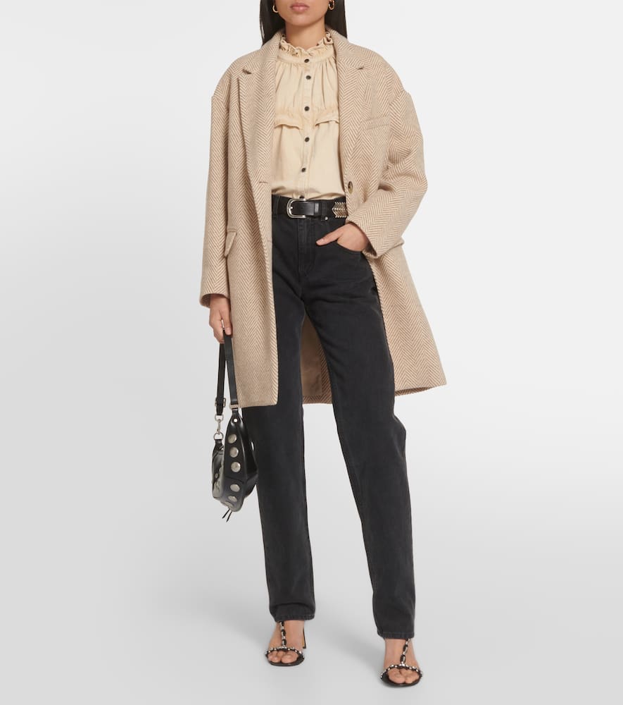 Marant Etoile Idety denim top