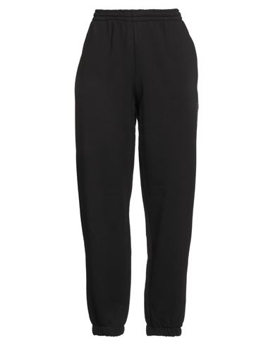 Woman Pants Black Size M Cotton