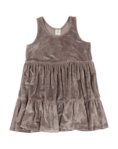 Caffé D'orzo Kid Girl Kids' dress Taupe Size 10 Polyester, Elastane