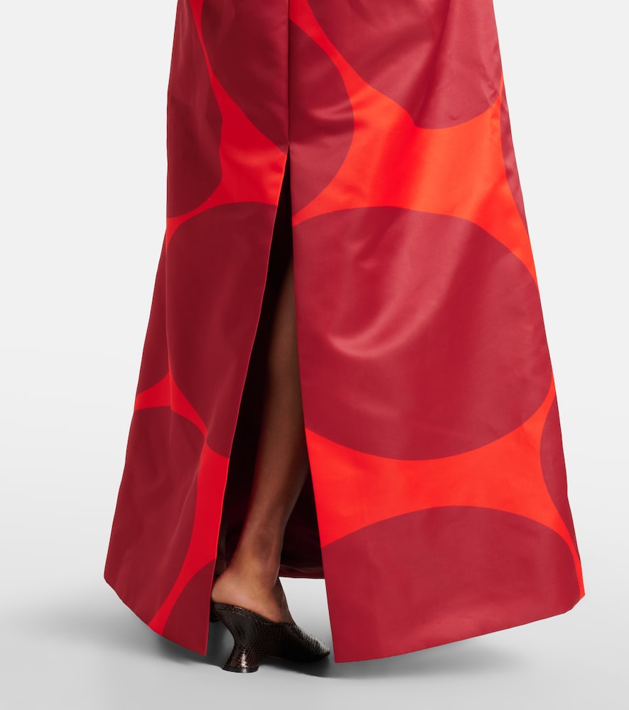 Polka-dot gown