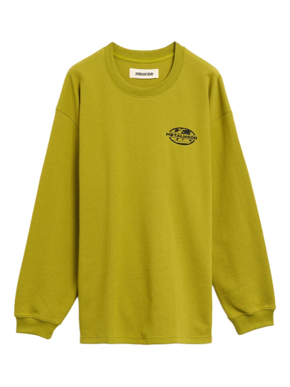 World Class waffle-knit T-shirt - Green
