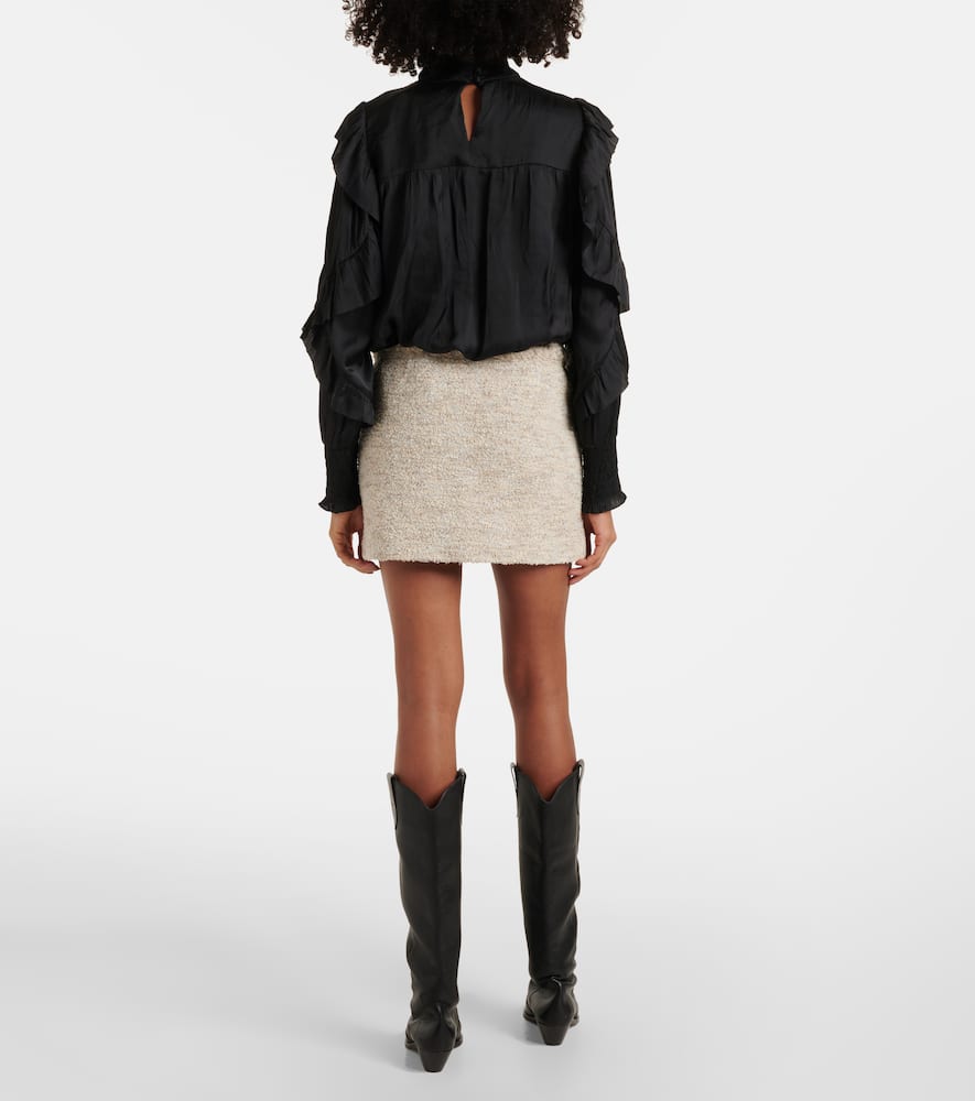 Gleny tweed miniskirt