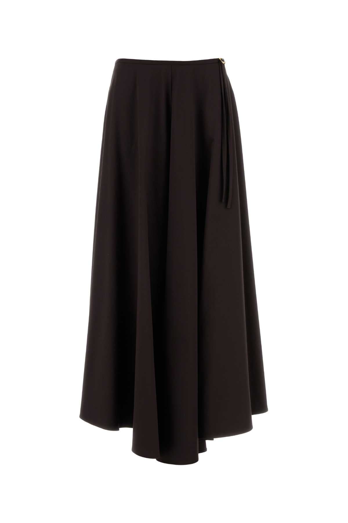 Circle Skirt — Brown
