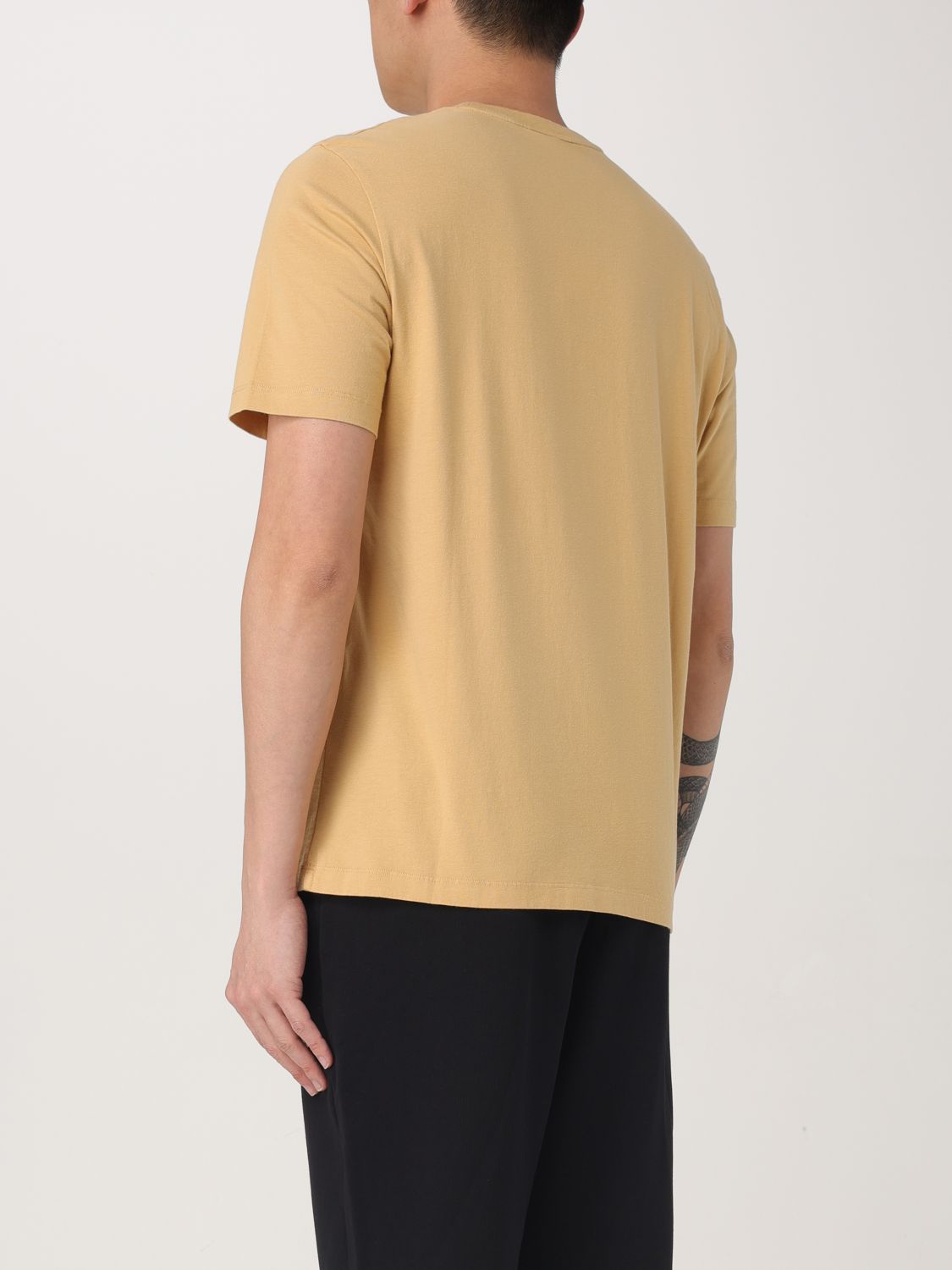 T-Shirt MAISON KITSUNÉ Men color Yellow