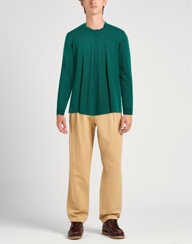Man Sweater Green Size L Wool