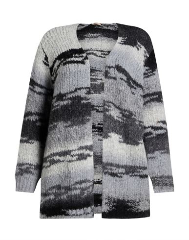 Woman Cardigan Grey Size 6 Wool, Polyacrylic, Alpaca wool, Polyamide
