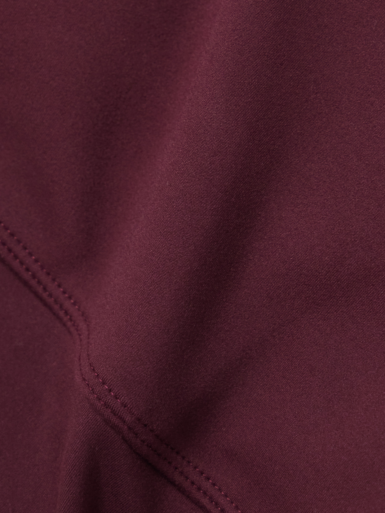 Cori Freesoft Jersey Sports Bra - Burgundy