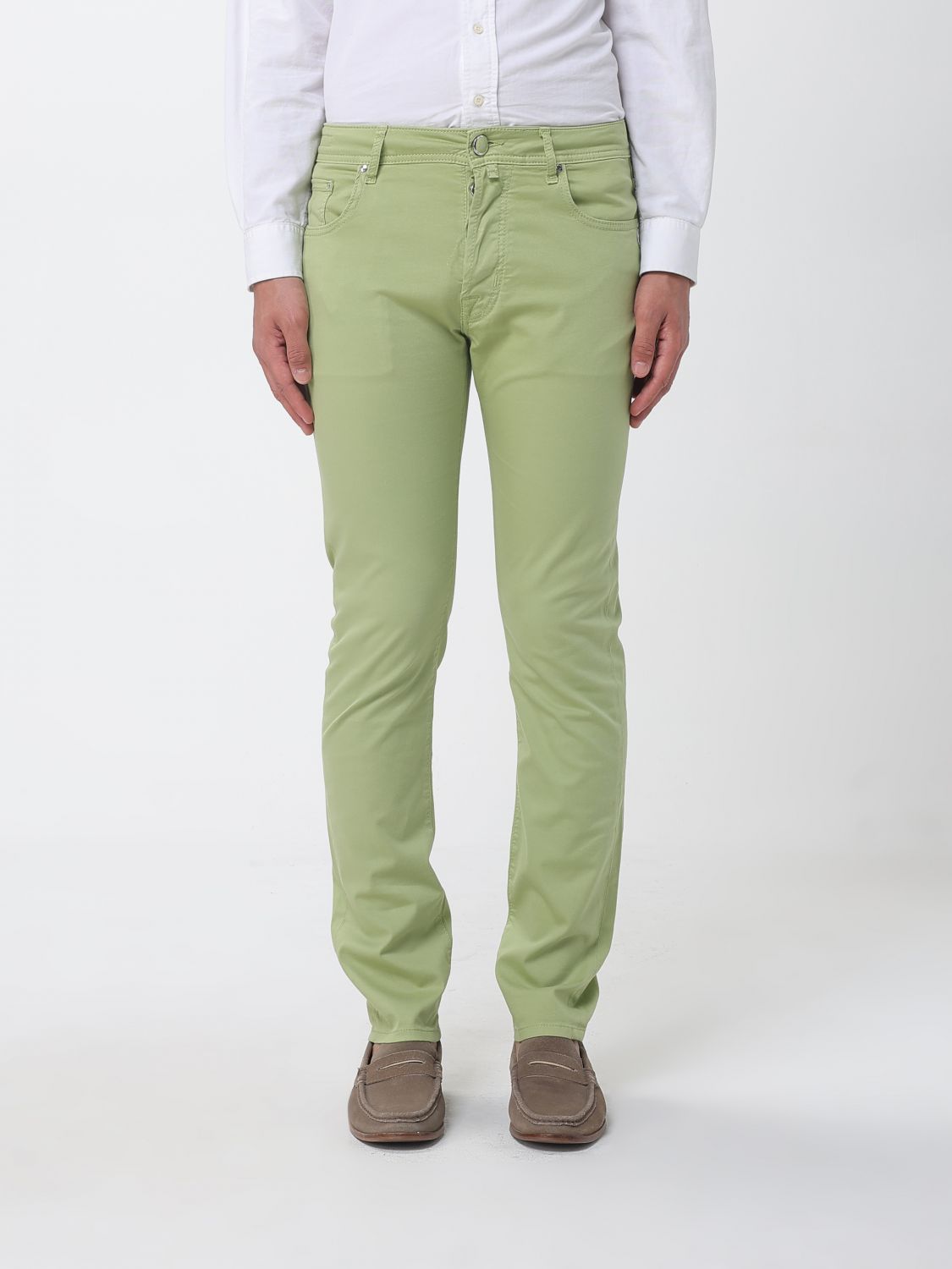 Jeans Men color Beige
