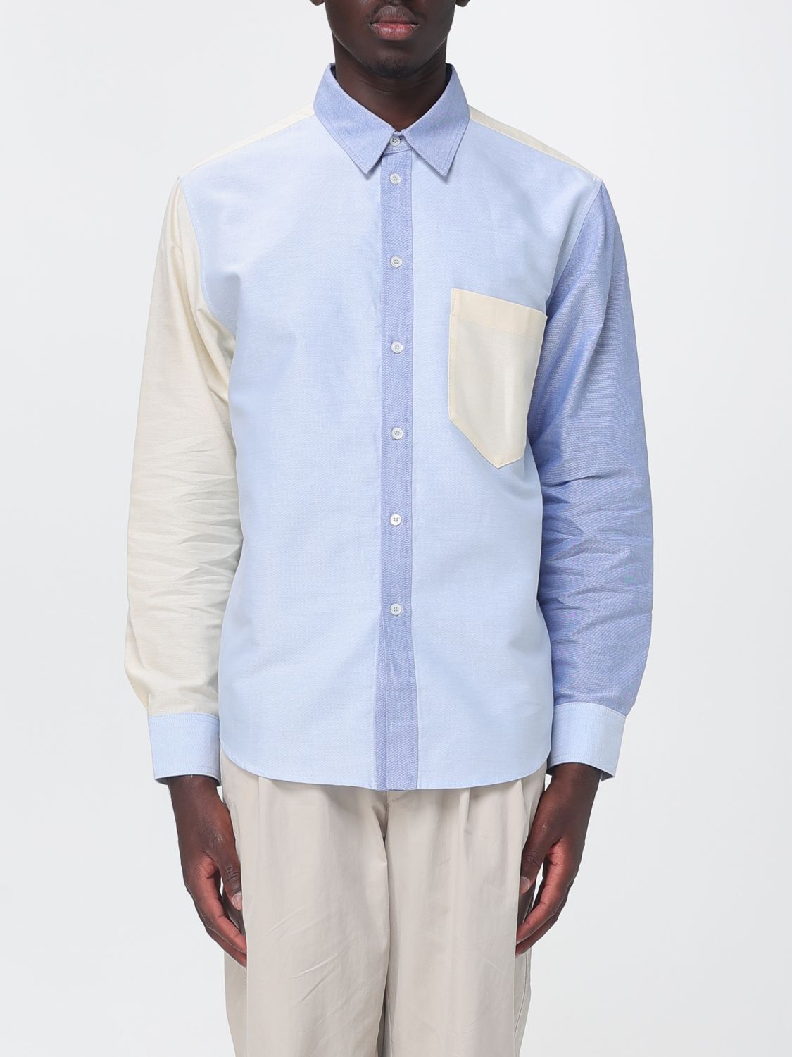 Shirt Men color Blue