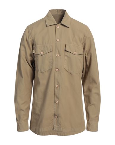 Bl'ker Man Shirt Sand Size L Cotton