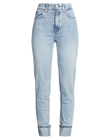 Woman Jeans Blue Size 25 Cotton, Tencel, Recycled cotton, Elastane