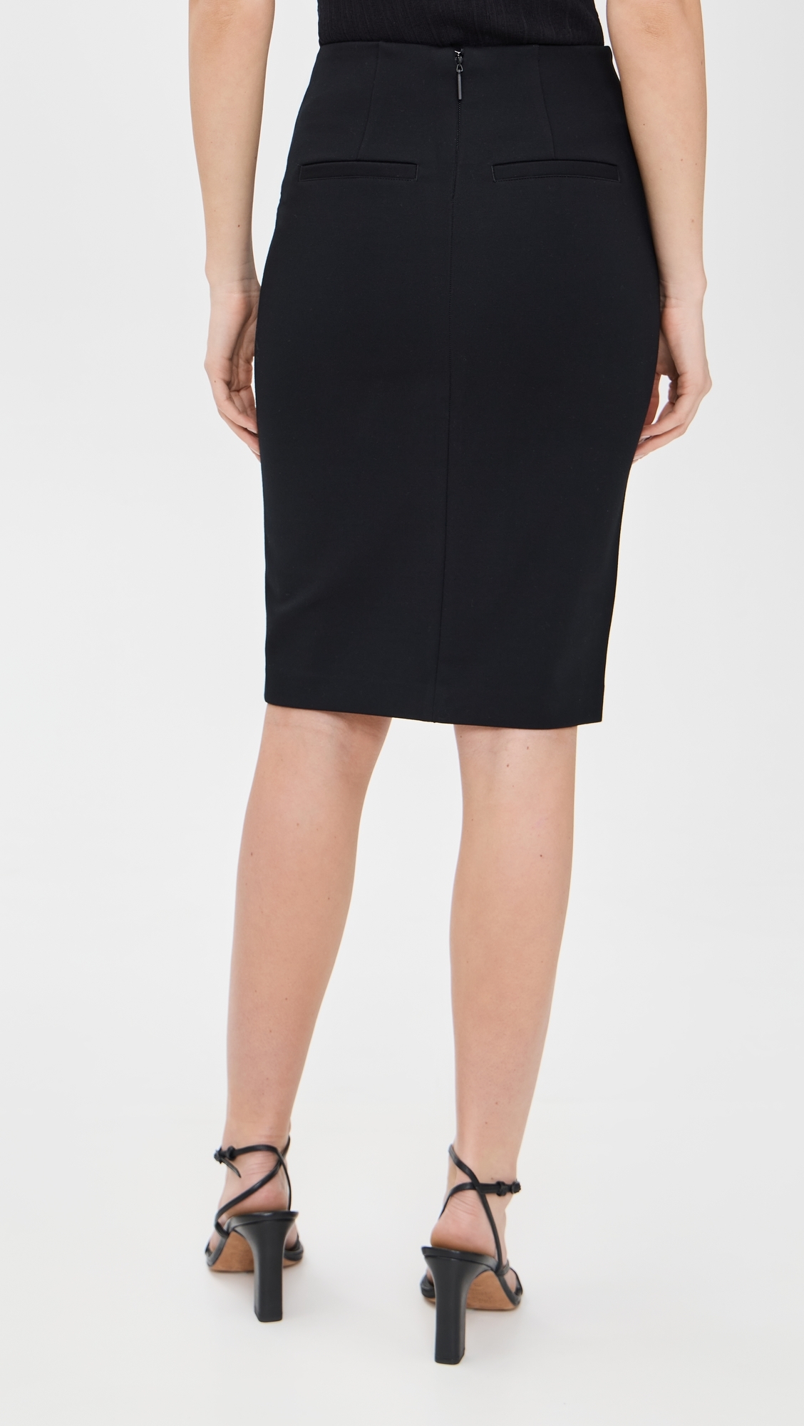 Ponte Pencil Skirt Classic Black