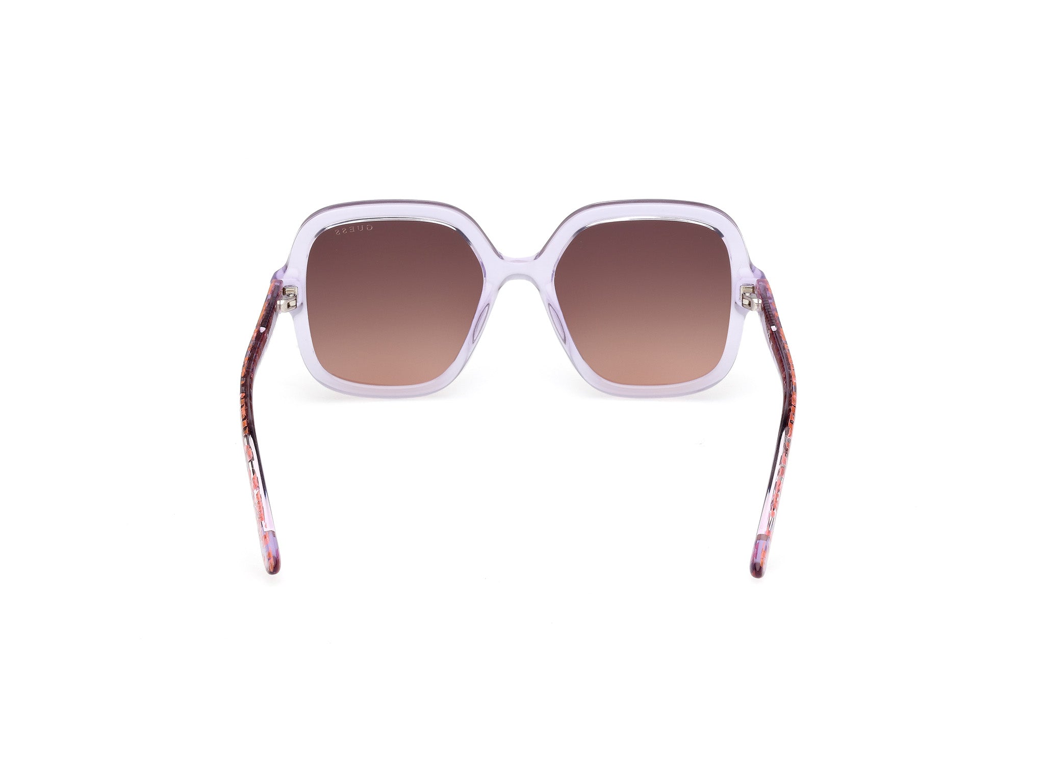Guess Unisex Guess GU00230 83Z Gafas de sol Inyectado Violeta Violeta Cuadrada Norma