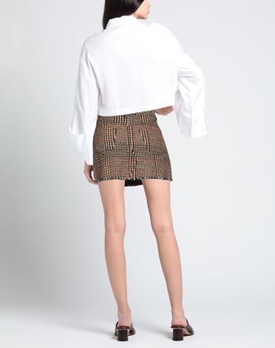 Woman Mini skirt Brown