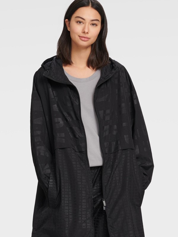 Trench Coat Woman color Black
