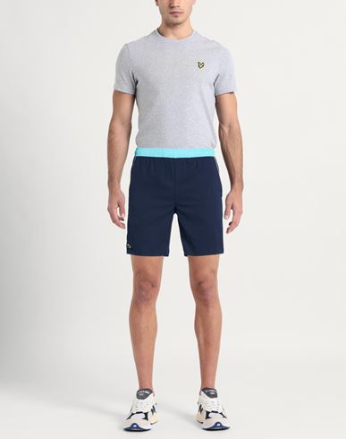 Man Shorts & Bermuda Shorts Navy Size 3 Polyester