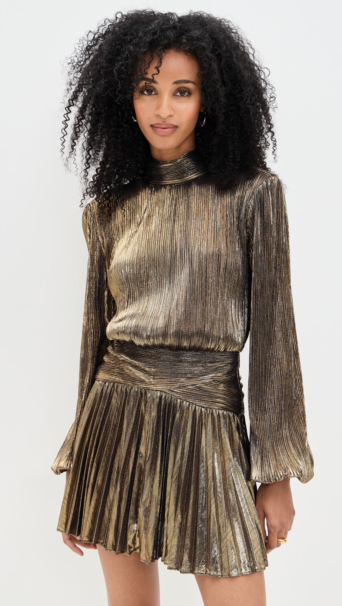 Freja Dress Antique Gold