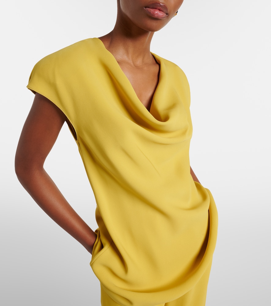 Cady Couture draped top