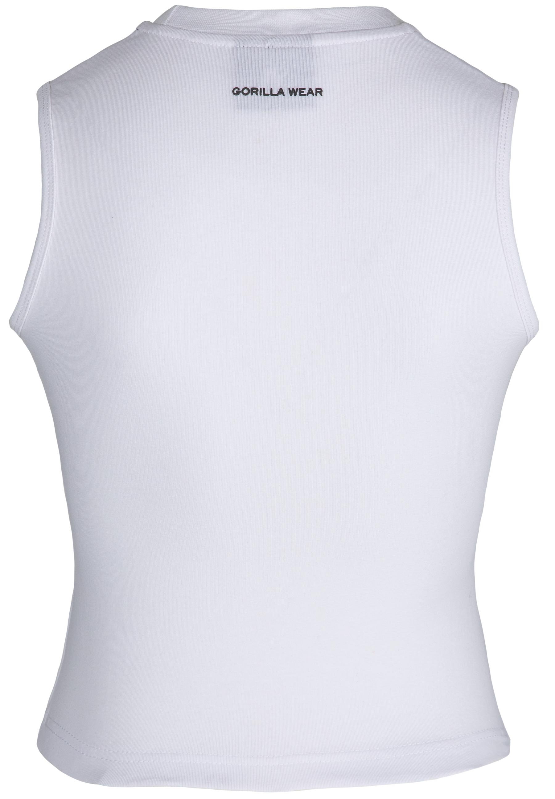 Livonia Crop Top - White