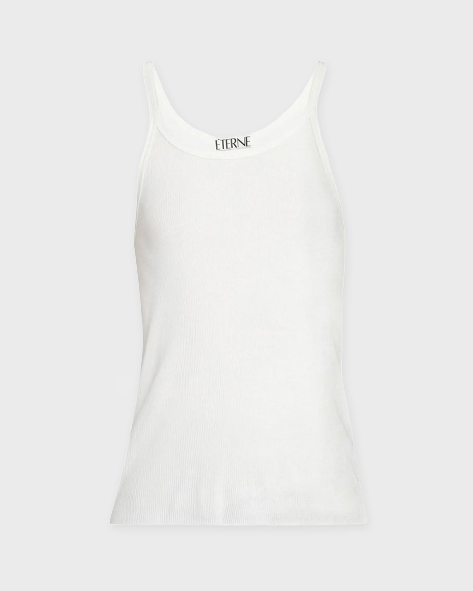 Éterne Top Rib Tank Ivory