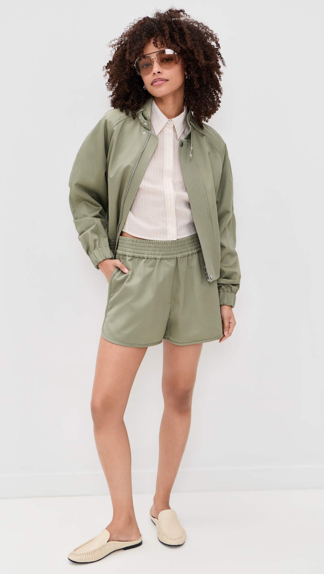 Boxer Chino Shorts Vetiver