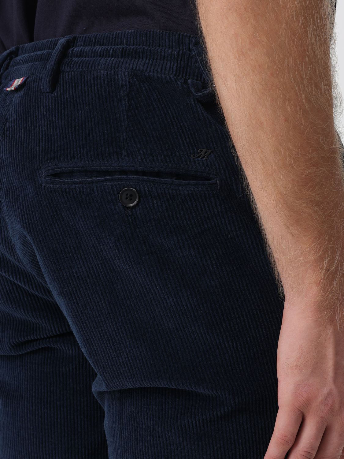 Pants Men color Blue