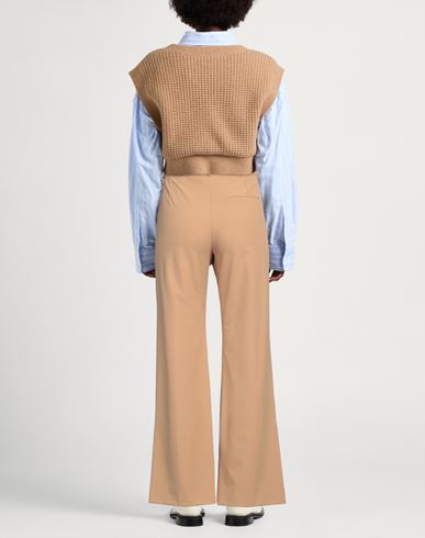 Pennyblack Woman Pants Sand Size 4 Polyester, Viscose, Elastane