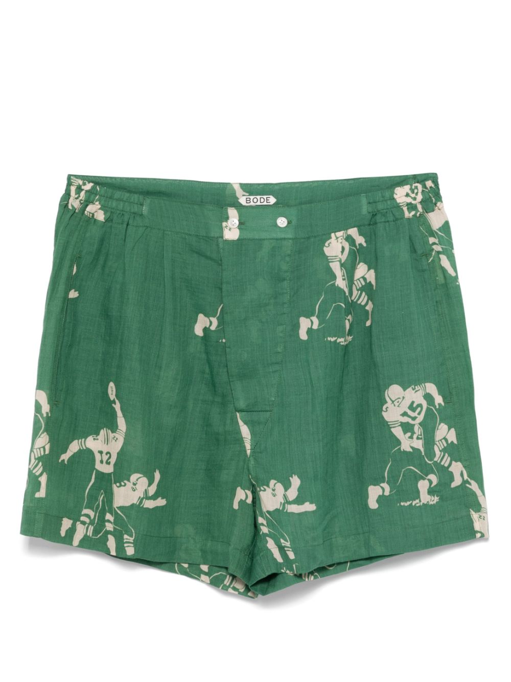 Football Silhouette boxers - Green