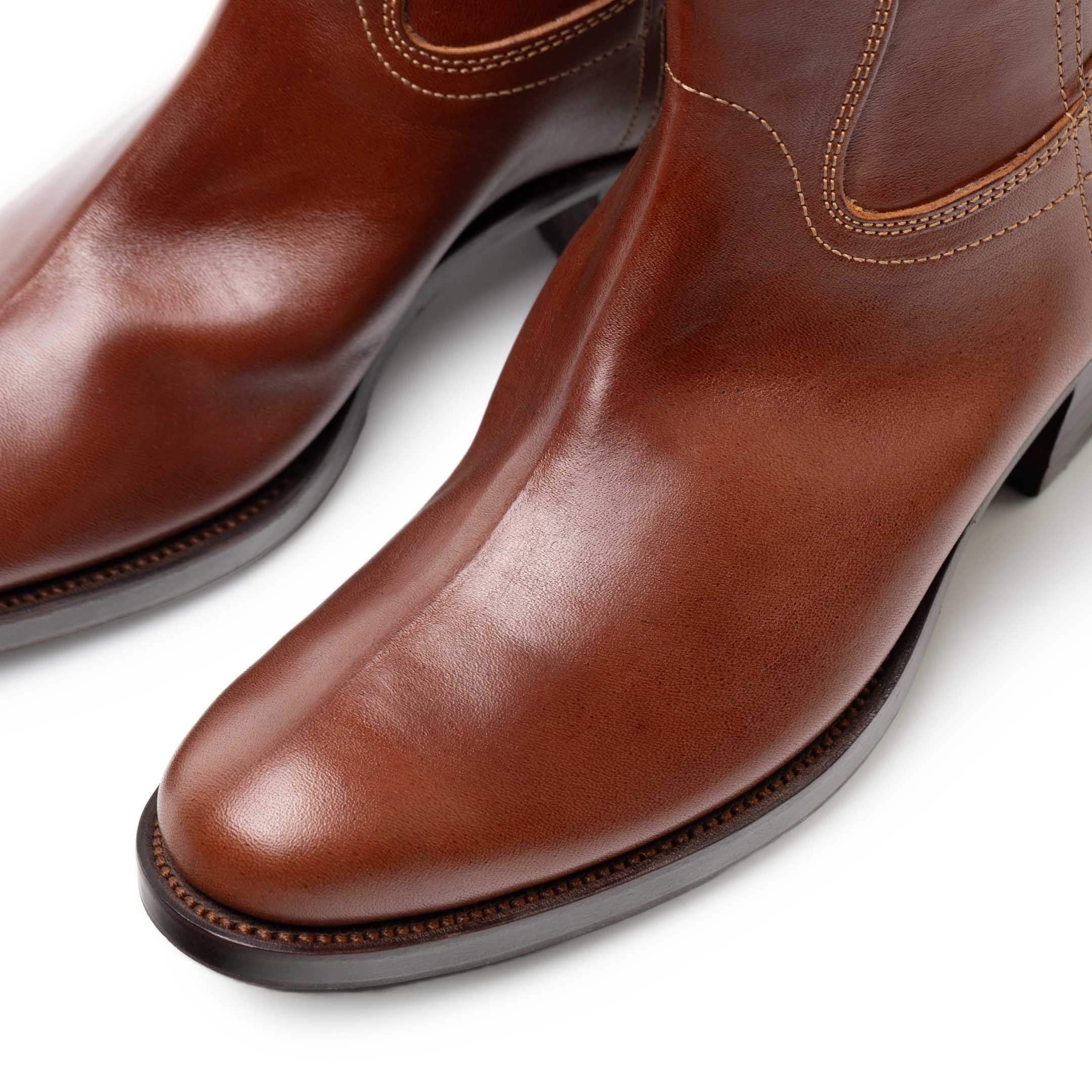 Clinch Cowboy Boots Horsehide Brown