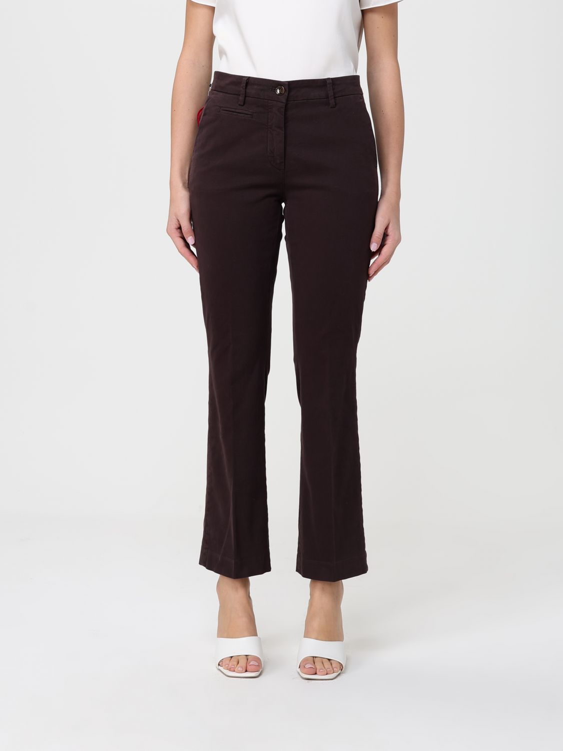 Pants Woman color Brown