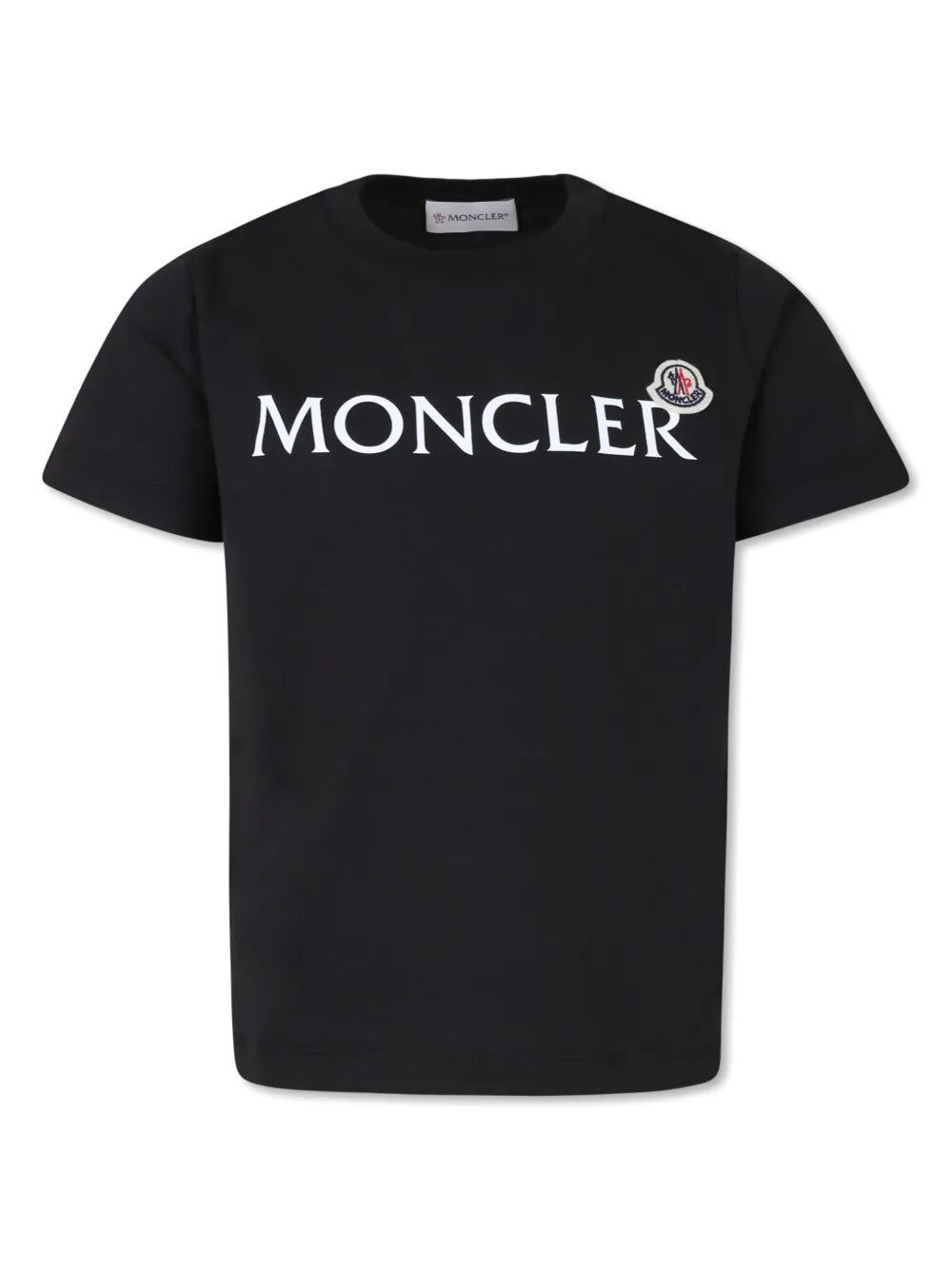 Logo-Print Cotton T-Shirt With Logo Patch