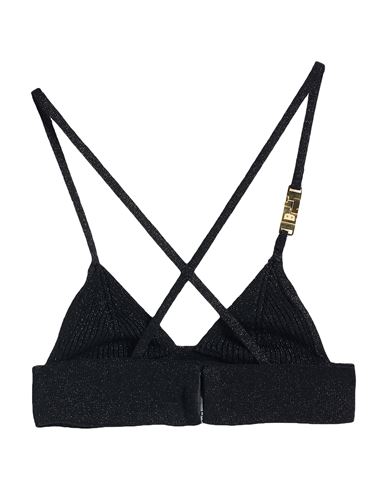 Woman Top Black Size XS Viscose, Polyester, Metallic fiber