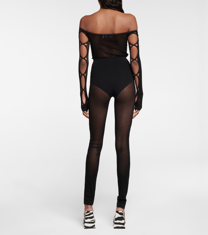 The Attico Lace leggings