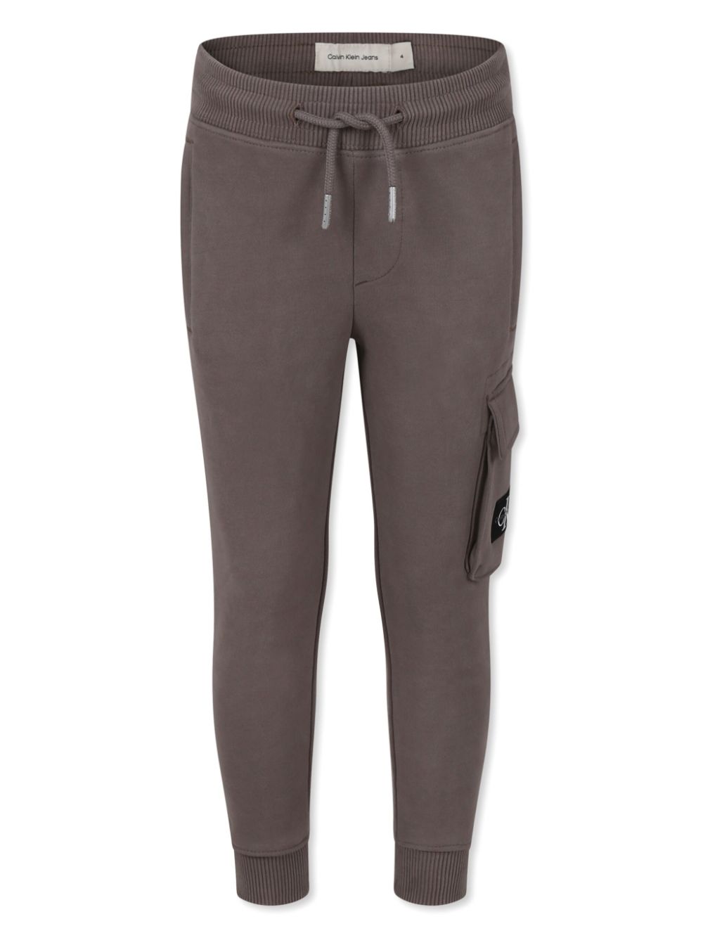 Logo-appliqué track pants - Brown