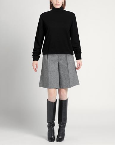 Woman Turtleneck Black Size M Wool, Viscose, Polyamide, Cashmere
