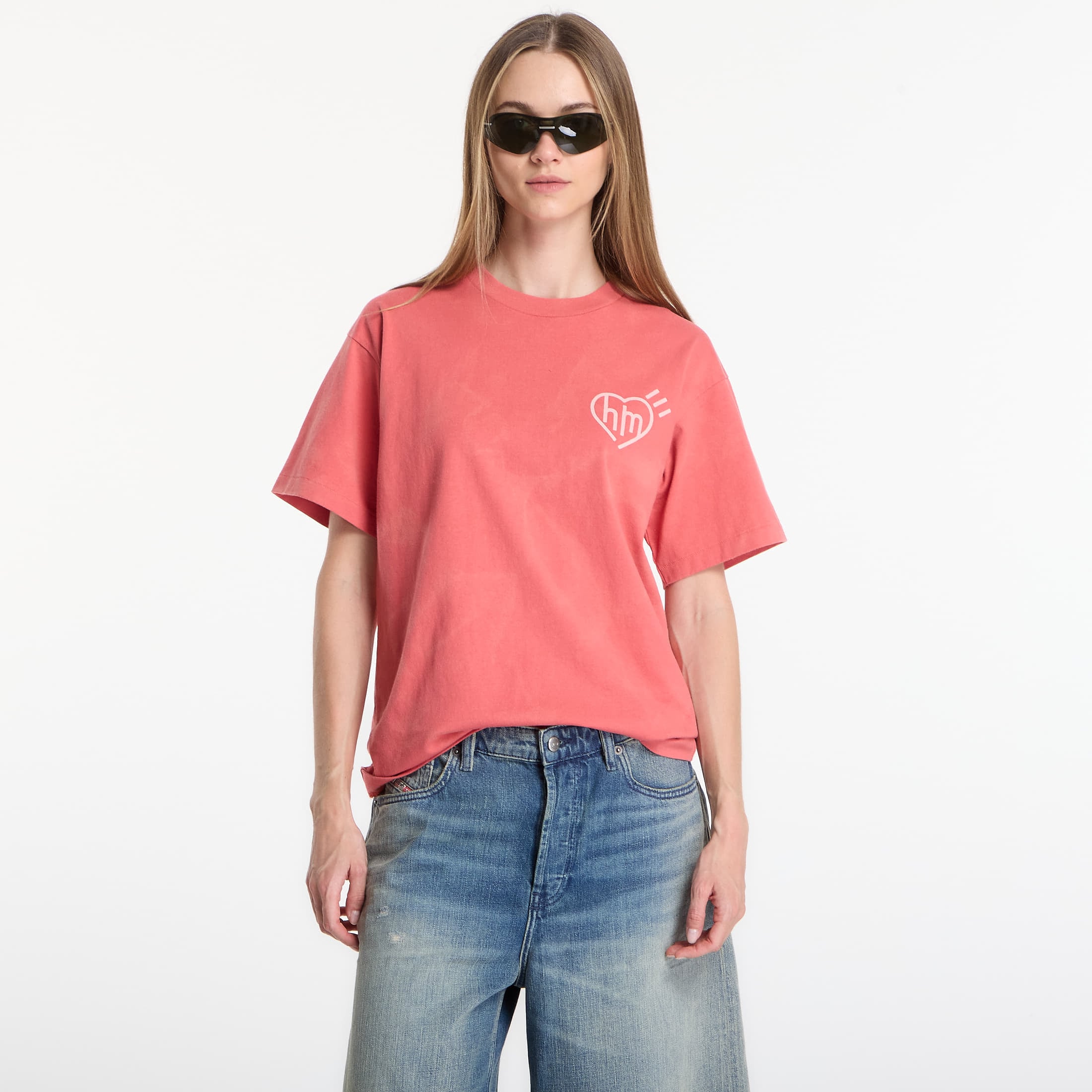 T-shirt HUMAN MADE Garment Dye T-Shirt UNISEX Red