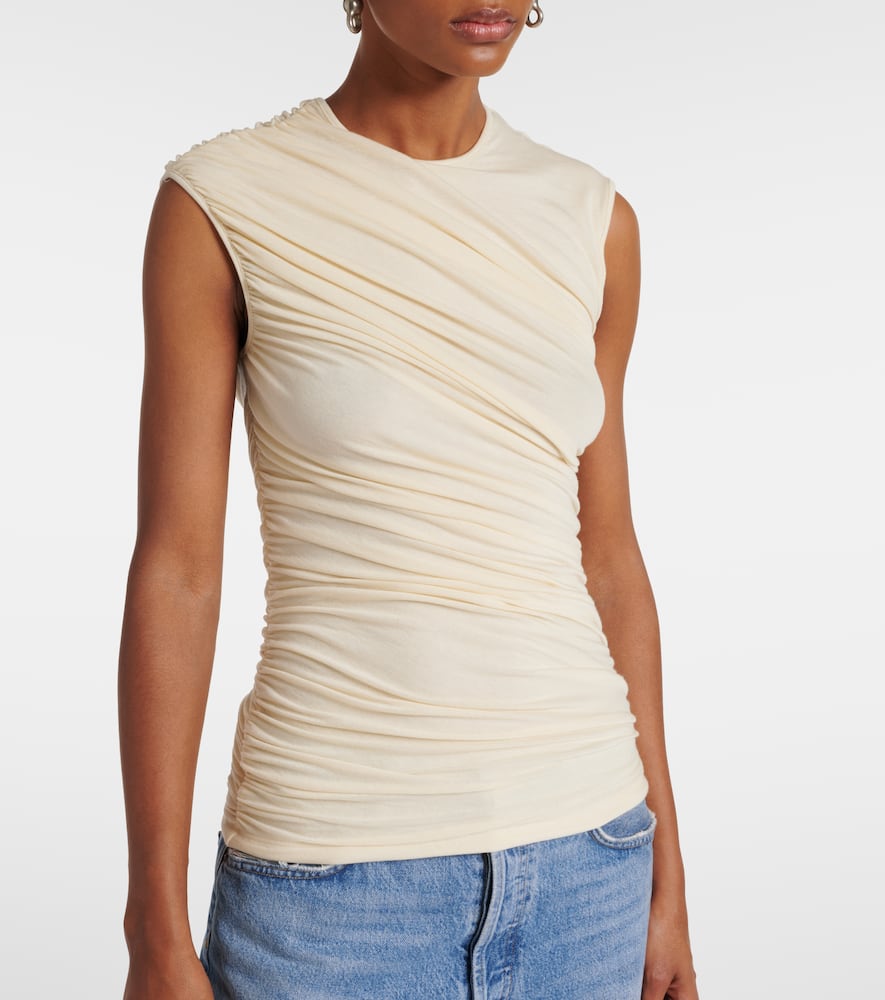 Ester ruched tank top