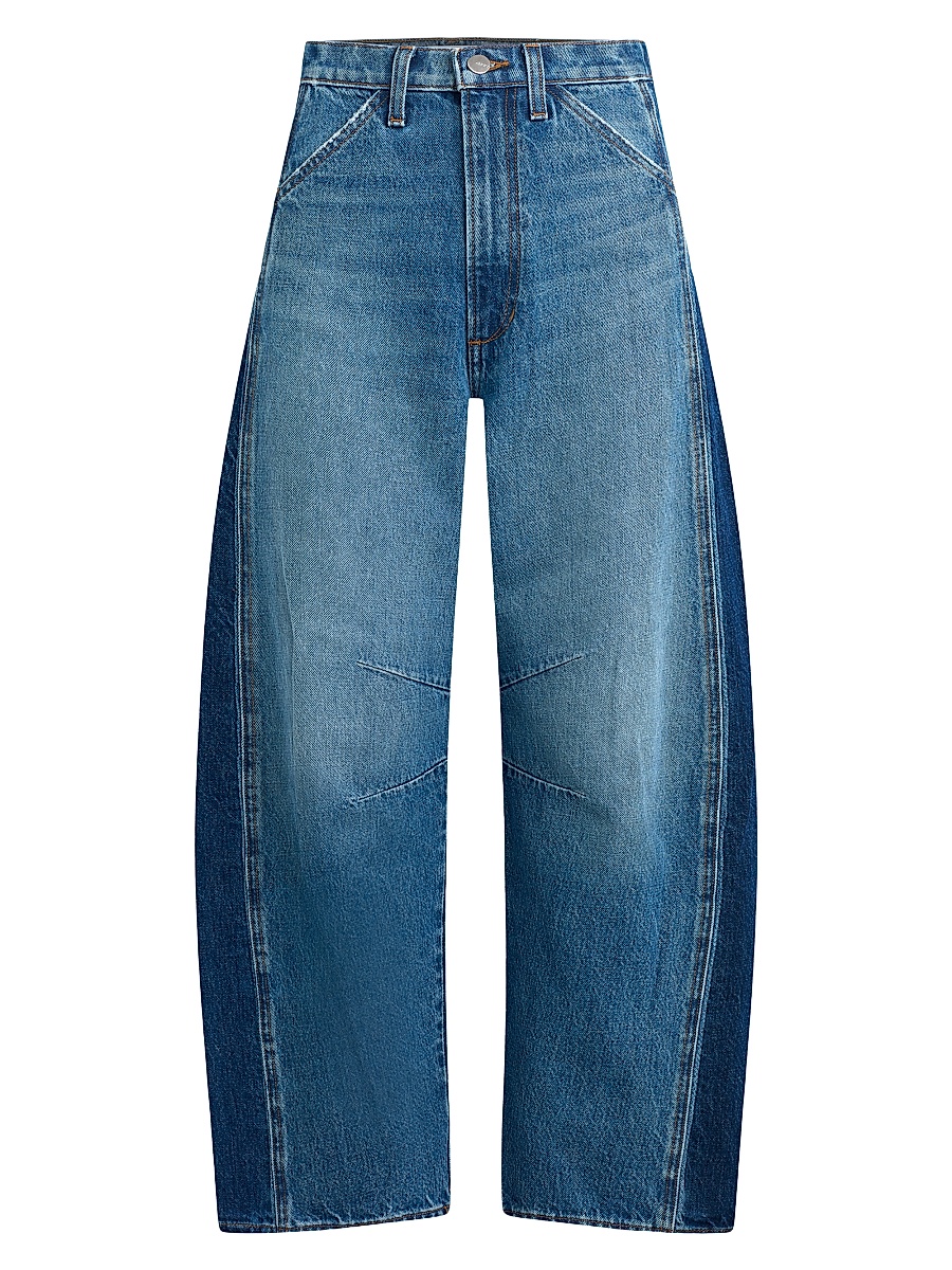 Women's The Bowie Two-Tone High-Rise Jeans - Refreshing