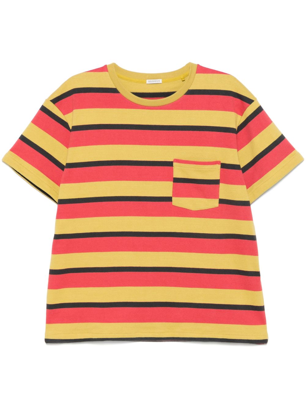 Rec Stripe Pocket T-shirt - Yellow