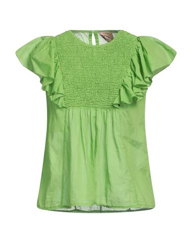 Même Road Woman Top Green Size 4 Cotton