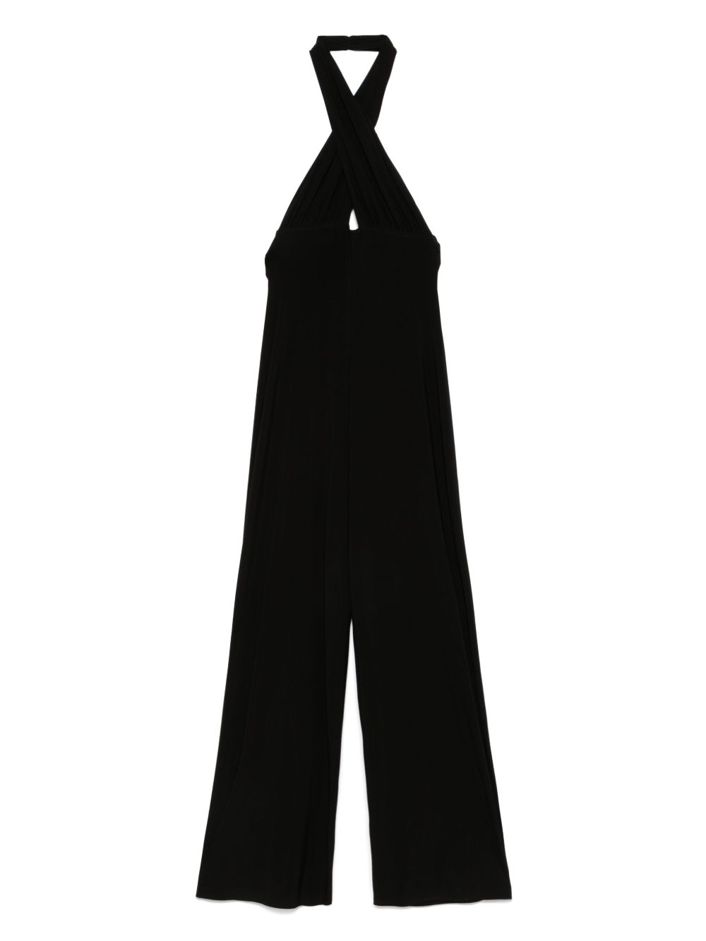 Norma Kamali halterneck jumpsuit - Black