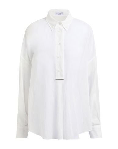 Woman Top White Size L Cotton