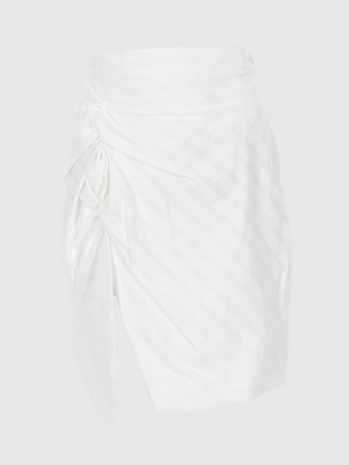 Skirt Woman color White