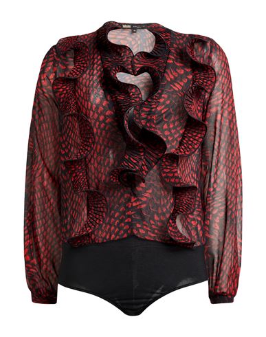 Woman Bodysuit Red Size 6 Polyester