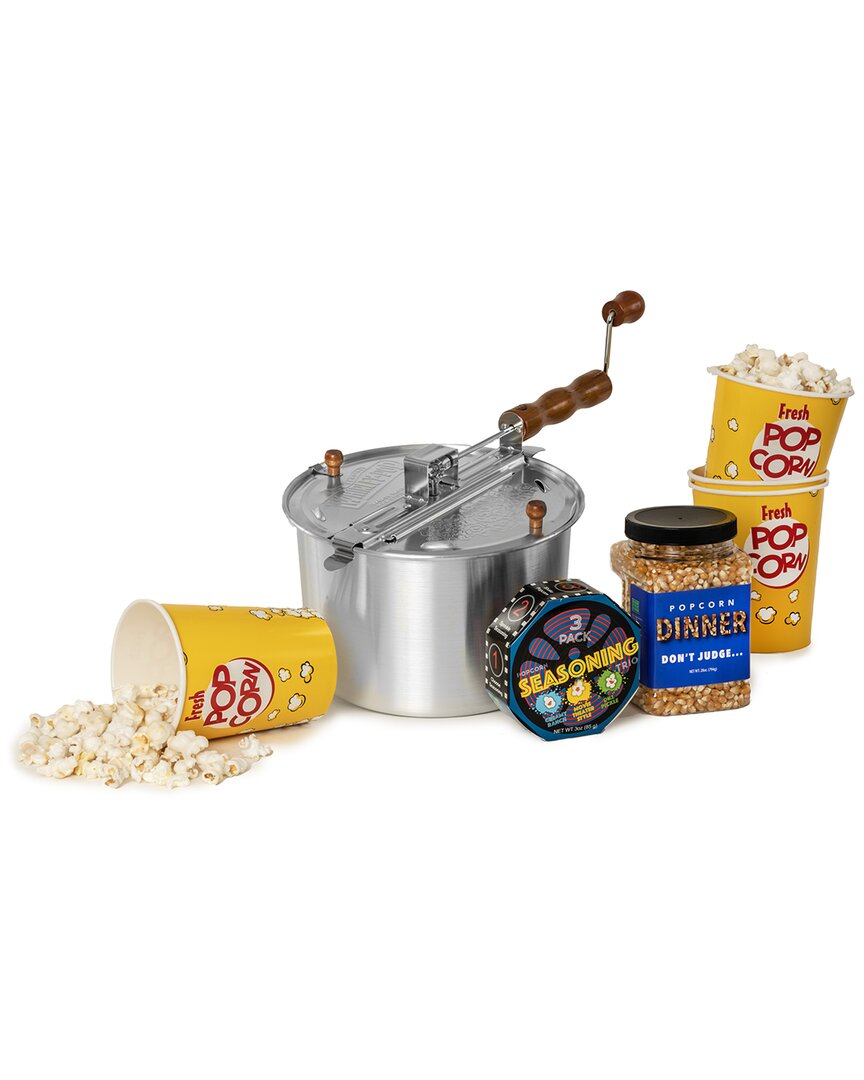 Wabash Valley Farms, Inc Dinner & A Movie Night Delight: Gourmet Popcorn Gift  Set For A Culinary Cinema Experience