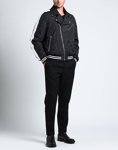 Man Jacket Black Size 38 Polyester