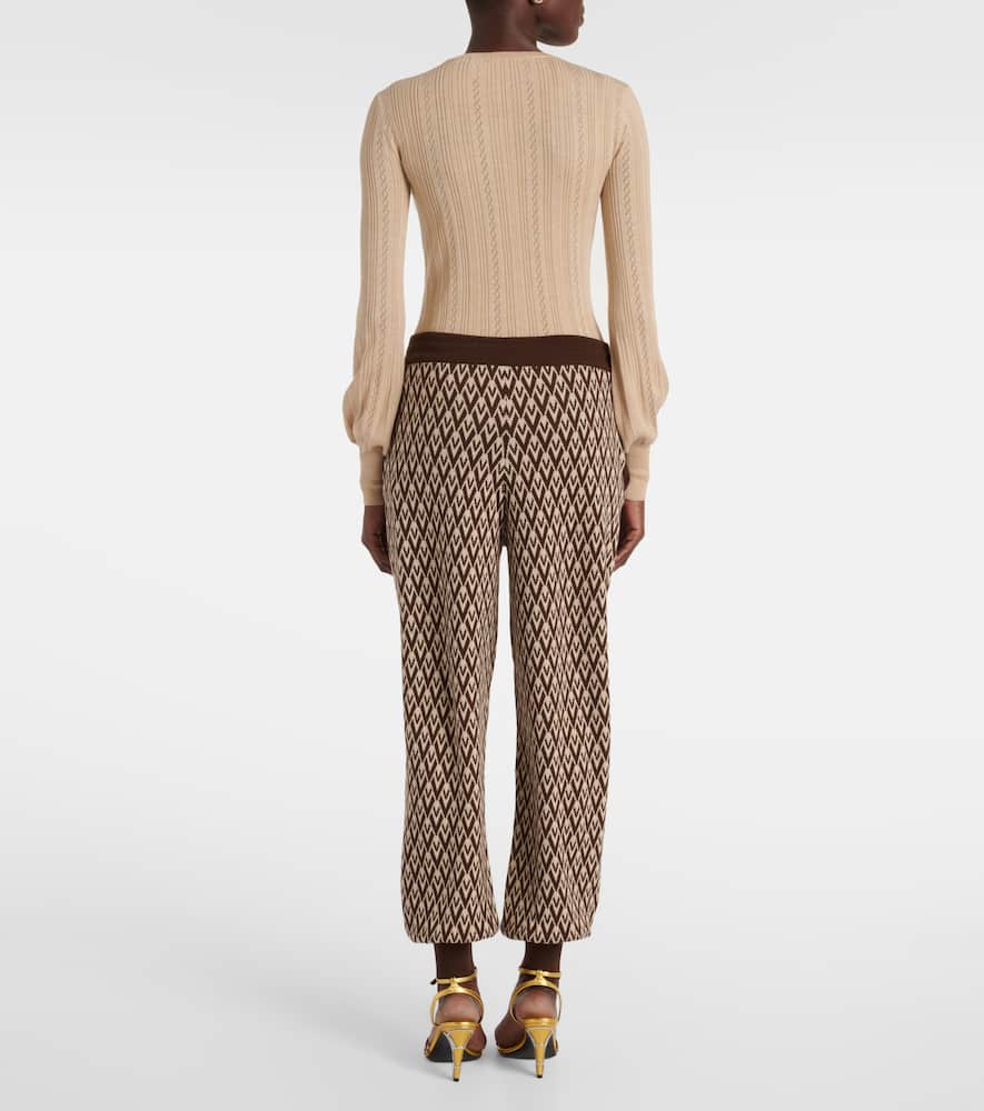 Toute la V virgin wool sweatpants