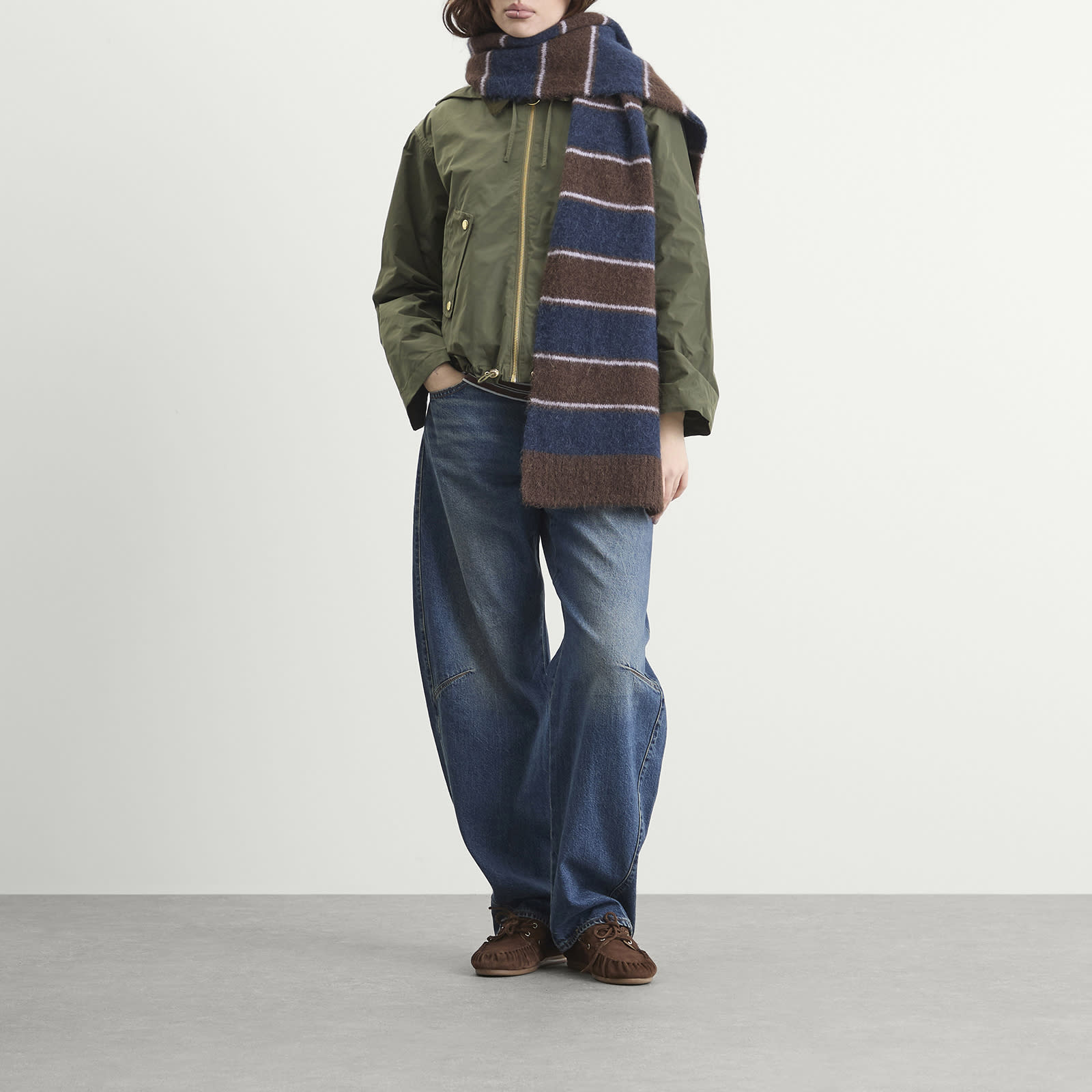 Women's Weaver Showerproof Jacket in Ivy Green/Ancient